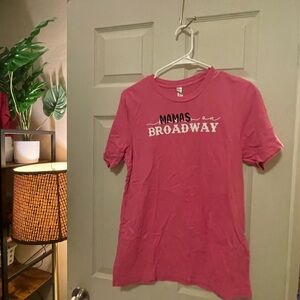 Canvas Bella Canvas Pink Graphic Tee -Medium